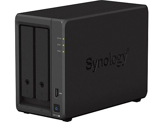 SYNOLOGY DS723+ - NAS (HDD, 0 TB, Nero)