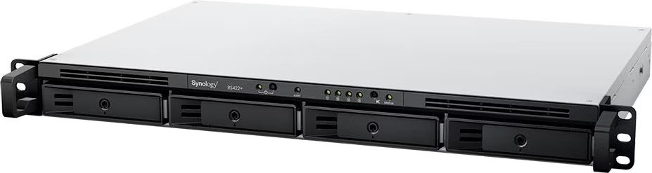 SYNOLOGY RS422+ - NAS (HDD, 0 TB, Blanc)