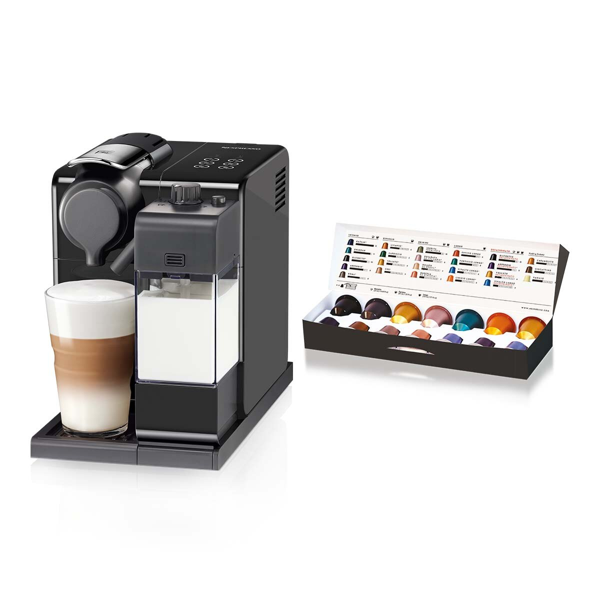 Ekspres na kapsułki DE LONGHI-NESPRESSO Lattissima Touch EN560.B