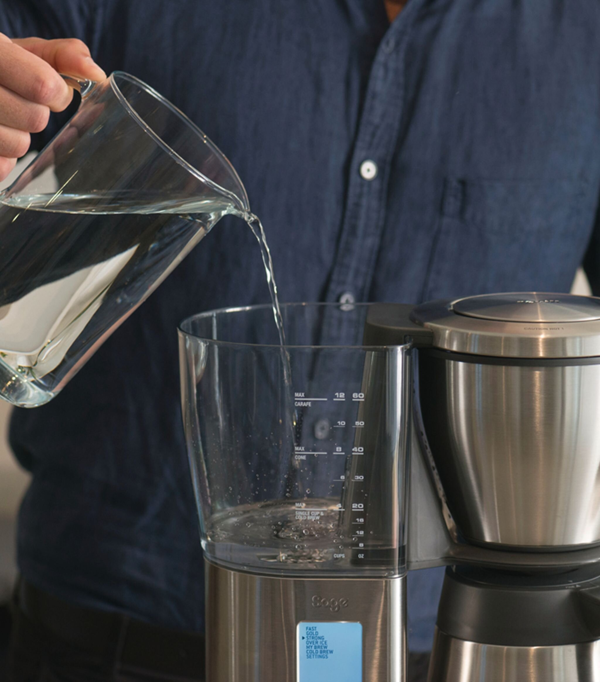 Ekspres przelewowy SAGE SDC450BSS4EEU1 Precision Brewer Thermal