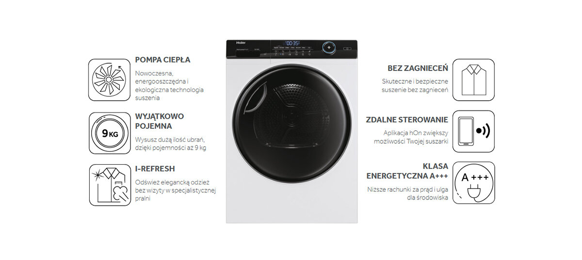 Suszarka HAIER HD90-A3959