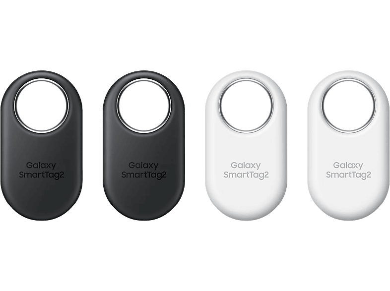 Samsung Galaxy SmartTag2 (Pack 4), Negro/Blanco