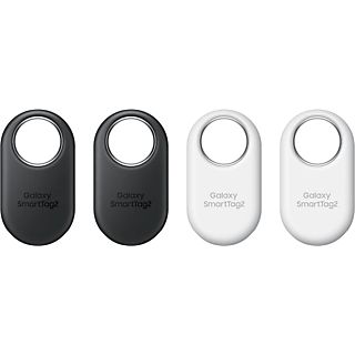 Etiqueta de rastreo - Samsung Galaxy SmartTag2 (Pack de 4), Negro/Blanco