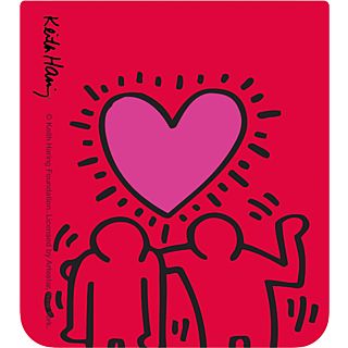 Tarjeta interactiva - Samsung Keith Haring Flipsuit Card Love, Para Galaxy Z Flip5, Multicolor