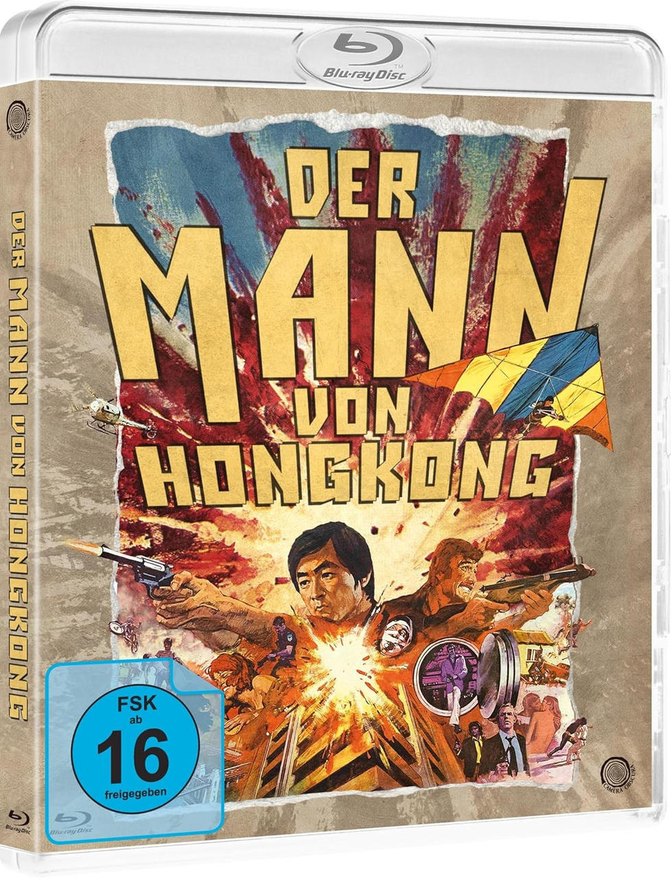 Blu-ray-Disc-Hülle mit Filmtitel und Schauspielern auf dem Cover. FSK 16-Bewertung angezeigt.