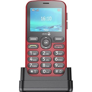 DORO 1880 4G Eenvoudige GSM  - Rood