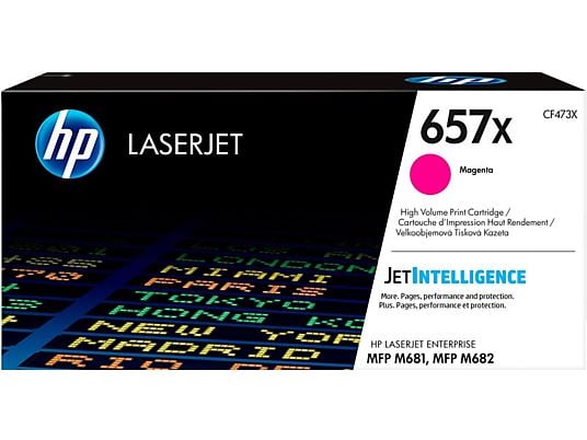 HP 657X Cartouche de toner LaserJet originale magenta à haut rendement -  (Magenta.)