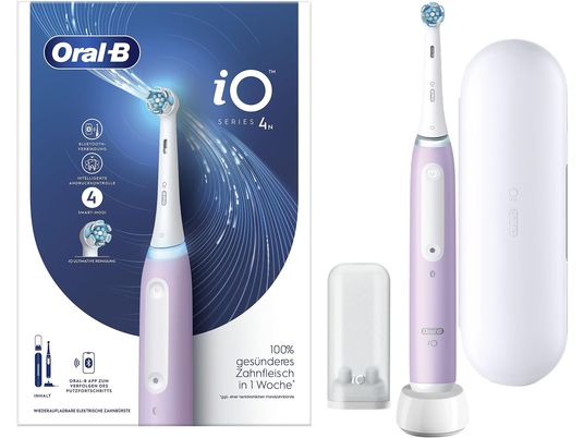 ORAL-B iO Series 4 - Elektrische Zahnbürste (Lavender)