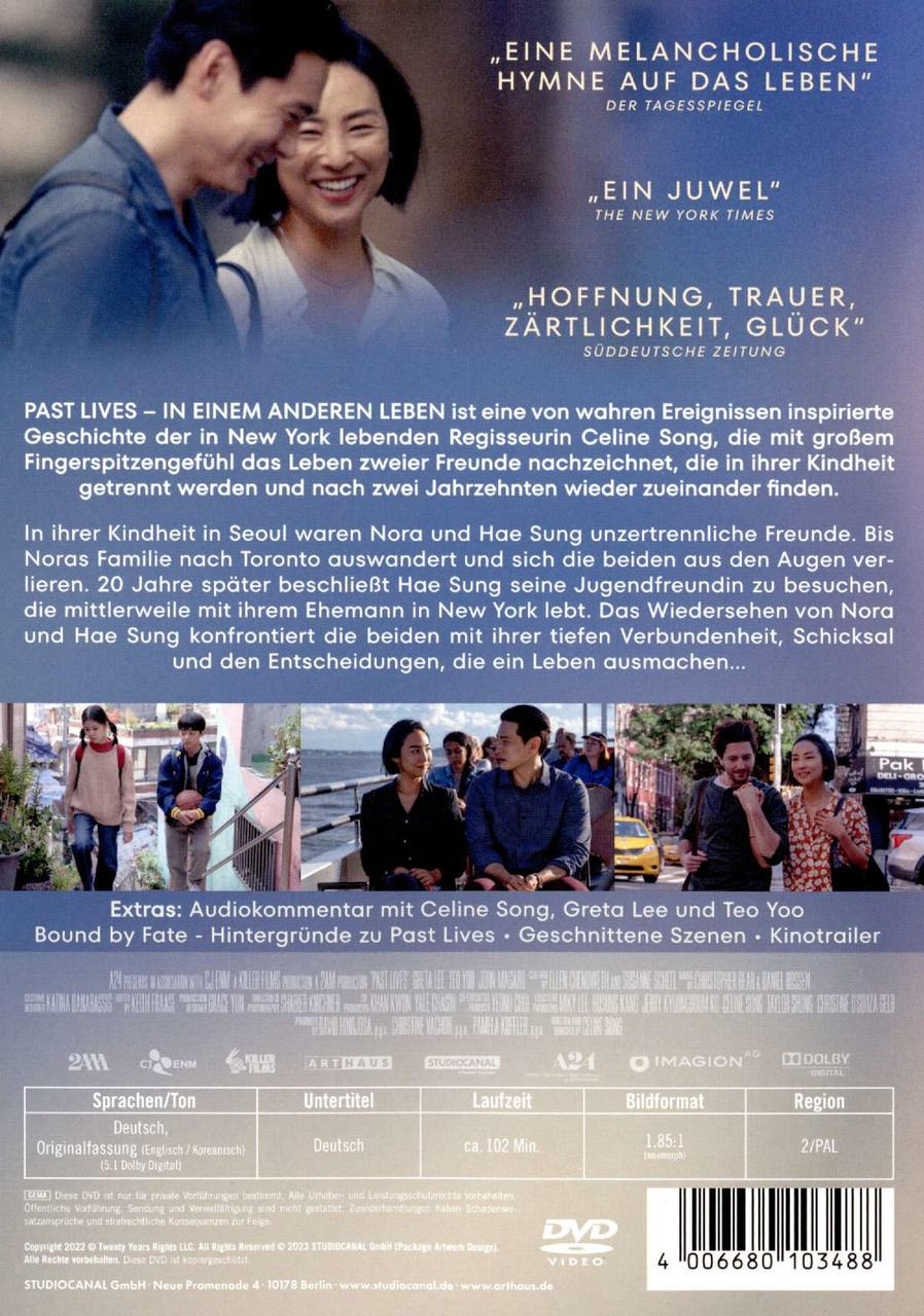 DVD-Cover mit Filmtitel auf Deutsch. Zeigt zwei sich umarmende Personen. Weiterer Text und Filmstills im Hintergrund.