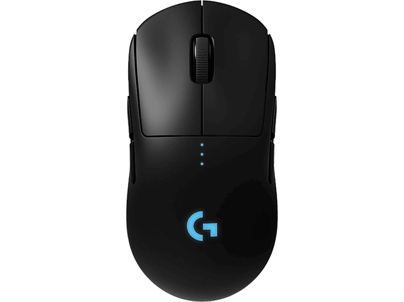 LOGITECH Gaming PRO Maus, G Schwarz Wireless