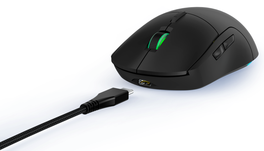 URAGE Reaper 250 vezetékes optikai egér, 6200 DPI, fekete (217836)