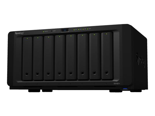 SYNOLOGY DS1821+ - NAS (HDD, 0 TB, Nero)