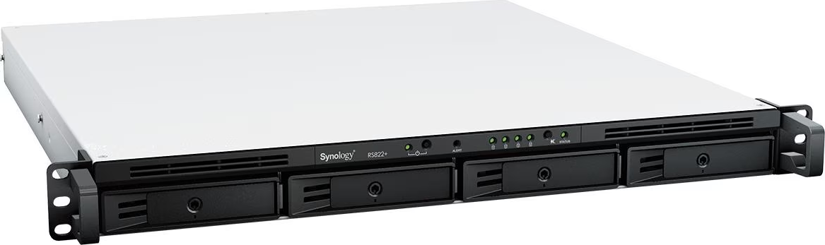 SYNOLOGY RS822+ - NAS (HDD, 0 GB, Noir)