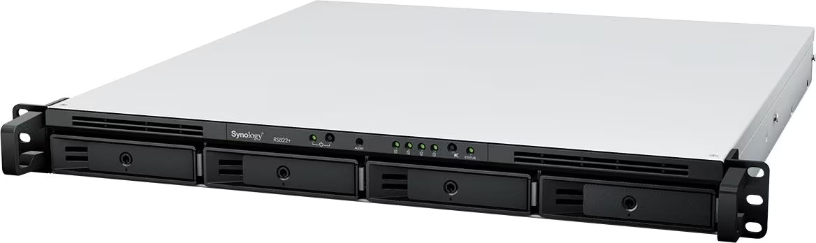 SYNOLOGY RS822+ - NAS (HDD, 0 GB, Noir)