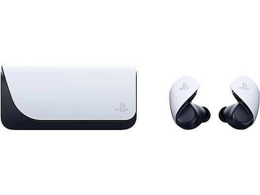 Auriculares de botón - Sony PULSE Explore™, Bluetooth, PAra PS5, 5 + 10 horas autonomía, Cancelación de ruido, Blanco