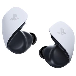 Auriculares de botón - Sony PULSE Explore™, Bluetooth, PAra PS5, 5 + 10 horas autonomía, Cancelación de ruido, Blanco