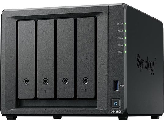 SYNOLOGY DS423+ - NAS (HDD, 16 TB, Noir)