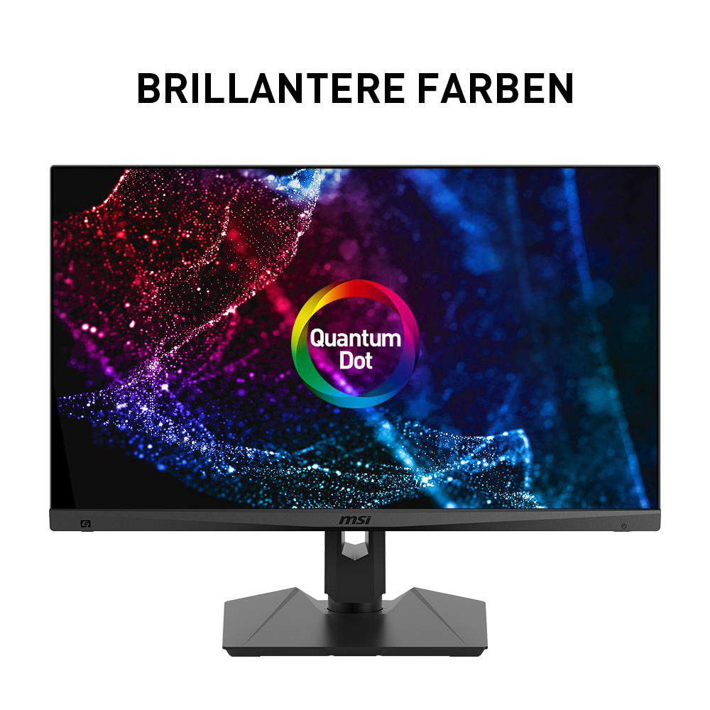 MSI OPTIX MAG274QRFDE QD 27 Zoll  WQHD  Gaming Monitor  1 ms Reaktionszeit  