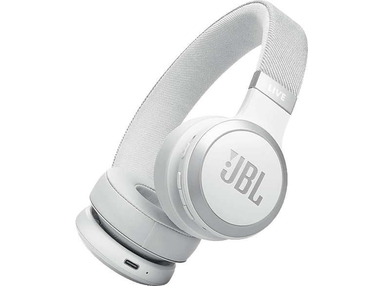 Kopfhörer 670NC, JBL Live Weiß On-ear