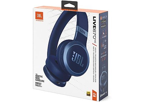 Kopfhörer JBL Live 670NC, On-ear Kopfhörer Blau Blau | MediaMarkt