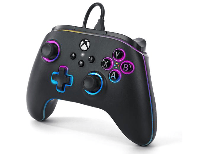 Thumbnail - POWERA Kabelgebundener Advantage mit Lumectra Controller Schwarz für PC, Xbox One, Series S, X