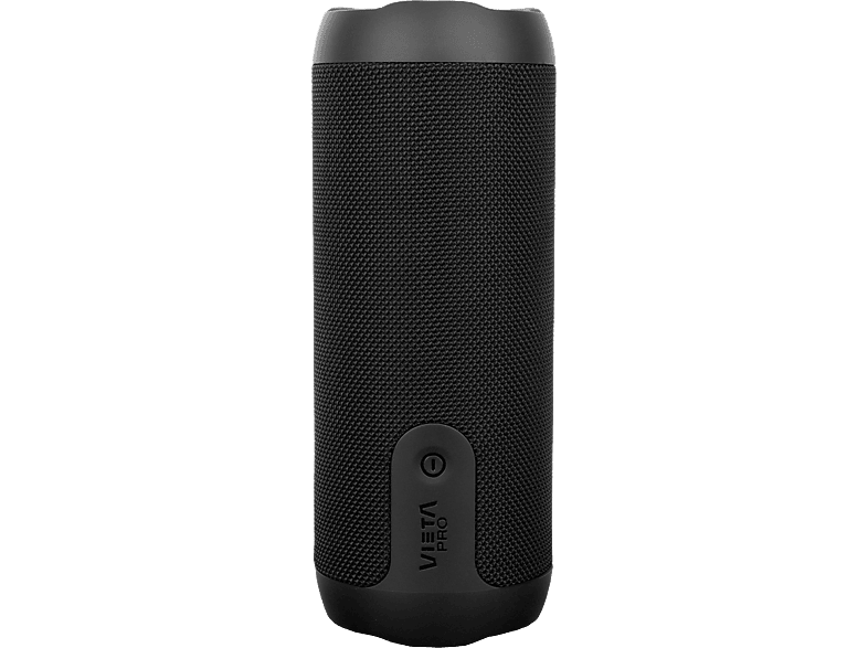 Altavoz de gran potencia  Vieta Pro Party 6, 120 W, Micrófono inalámbrico,  Hasta 8hs, Negro