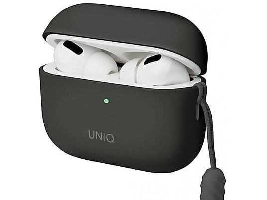 Silikonowe etui UNIQ Lino do Apple AirPods Pro 2 Szary