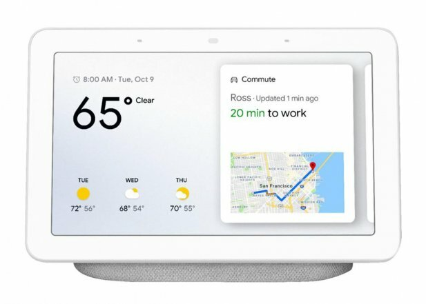 Inteligentny głośnik GOOGLE Home Hub Biały (Chalk)