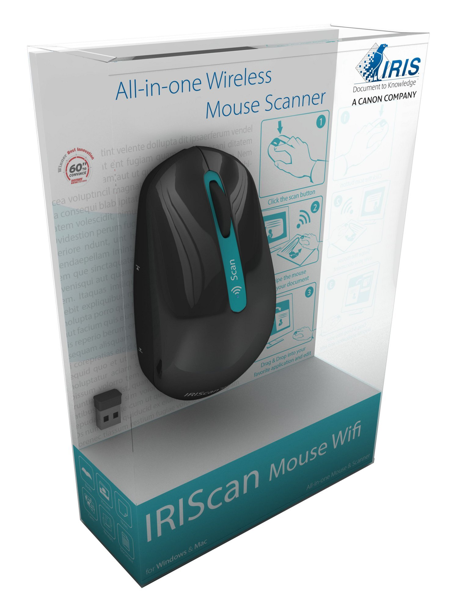 Skaner przenośny IRIScan Mouse Wifi