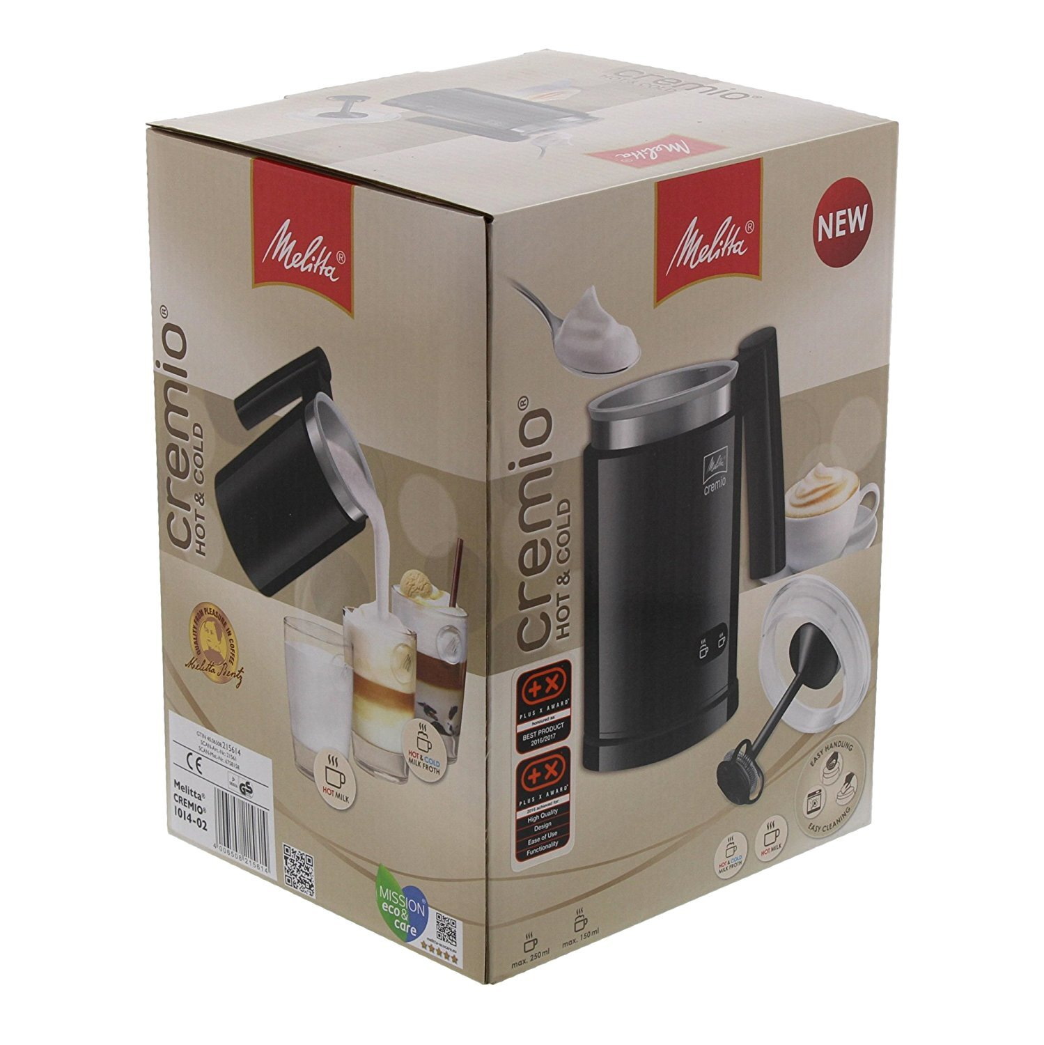 Spieniacz do mleka MELITTA 1014-02 Cremio II Czarny