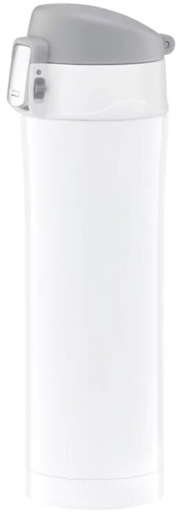 Kubek termiczny AMBITION 82853 z blokadą Glossy 420ml Biały