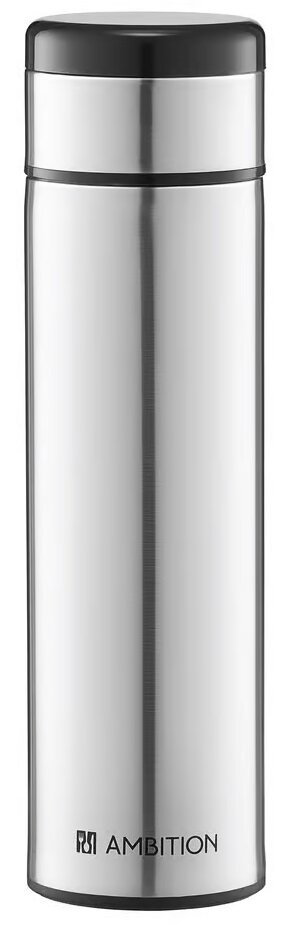 Butelka termiczna AMBITION Indi ze stali nierdzewnej 420ml Srebrny