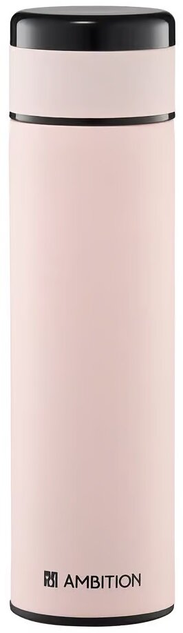 Butelka termiczna AMBITION Indi ze stali nierdzewnej 420ml Różowy