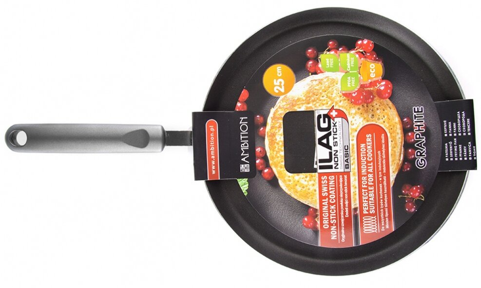 Patelnia AMBITION 34058 Graphite 25 cm