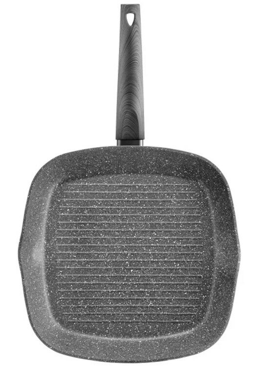 Patelnia grillowa AMBITION Qualum Basic Stone Edition Loft 28cm