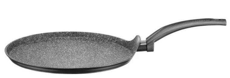 Patelnia do naleśników AMBITION Qualum Basic Stone Edition Loft 28cm