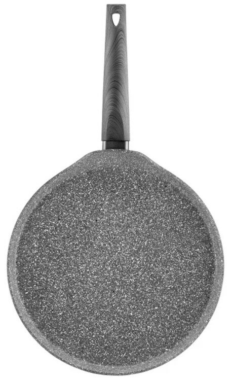 Patelnia do naleśników AMBITION Qualum Basic Stone Edition Loft 28cm