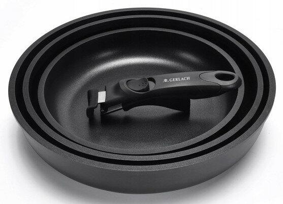 Zestaw patelni GERLACH Smart 20+24+28cm