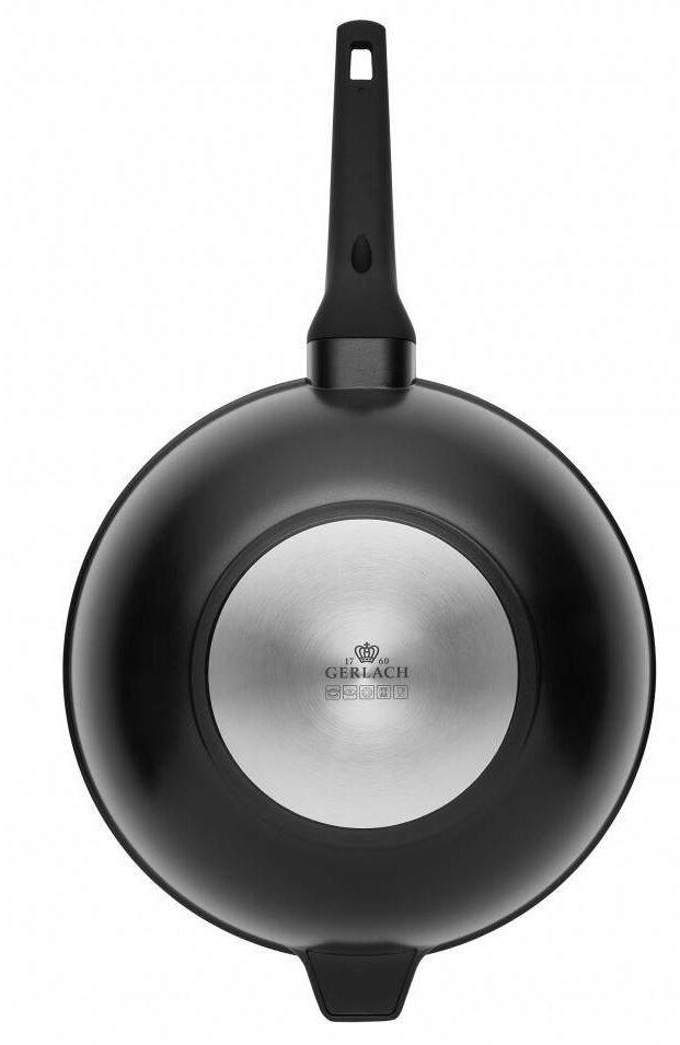 Patelnia wok GERLACH Monolit Ilag Xera Dur 2 30cm