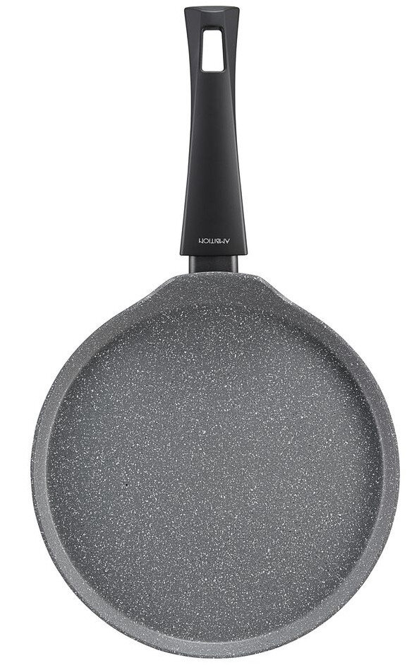 Patelnia do naleśników AMBITION 80028 Qualum Basic Stone Edition 26 cm Antracyt
