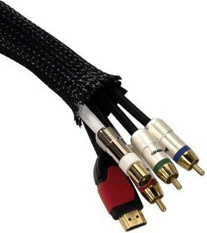 Akcesorium HAMA Organizer Kabli Taśma 1.8m Czarny