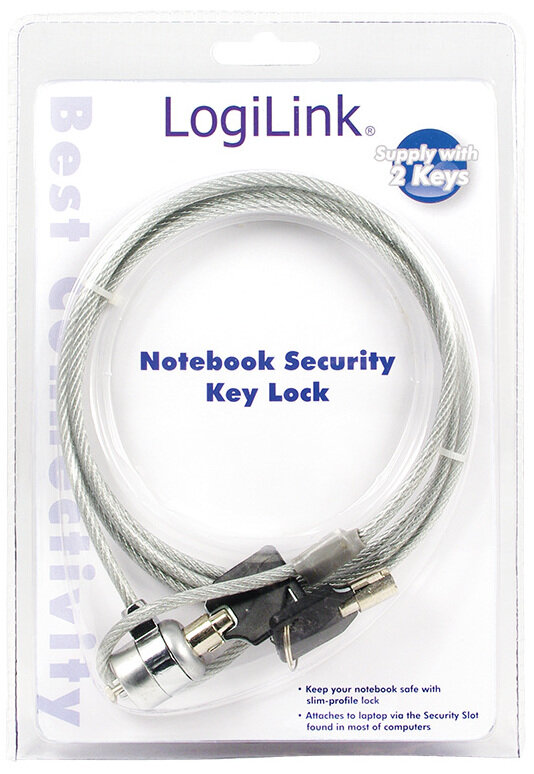 Akcesorium LOGILINK Linka zabezpieczająca do notebooka NBS003