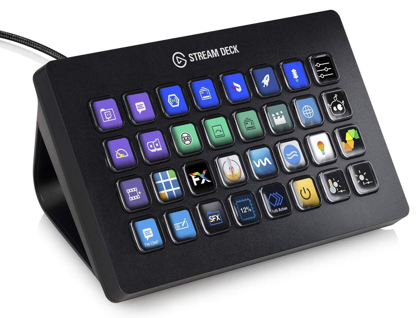 Platforma z programowalnymi przyciskami ELGATO Stream Deck XL