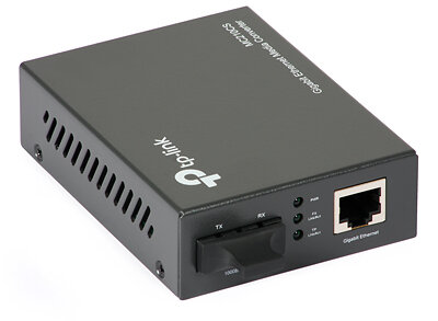 Konwerter światłowodowy TP-LINK MC210CS 1 port SC/UPC 1000M i 1 port RJ45 1000M
