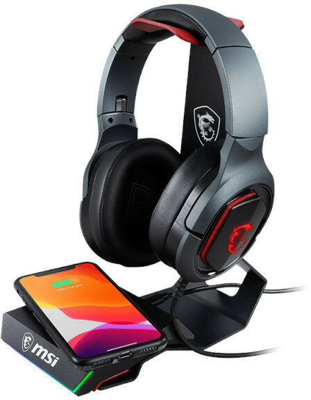 Stojak na słuchawki MSI Immerse HS01 Combo