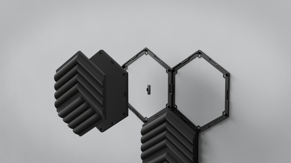 Panele akustyczne ELGATO Wave Panels Zestaw startowy 6-pak Czarny