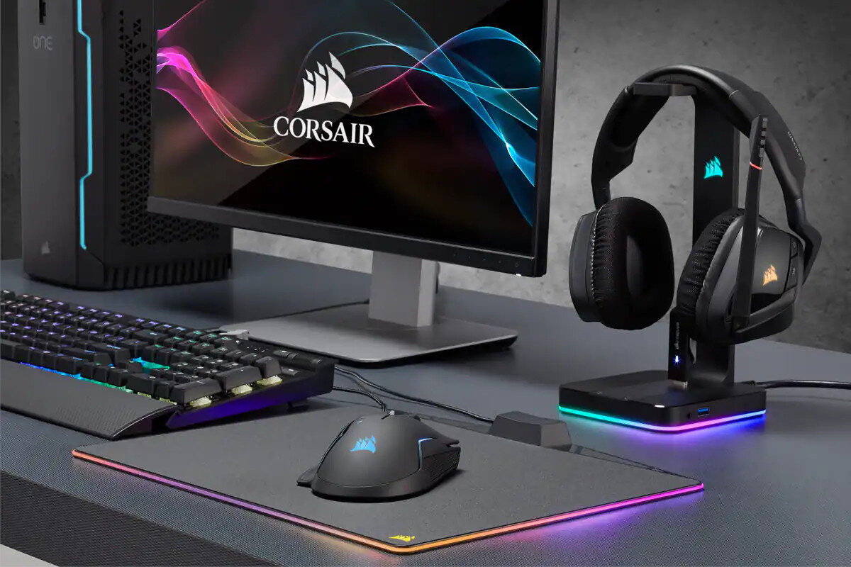 Stojak na słuchawki CORSAIR ST100 RGB