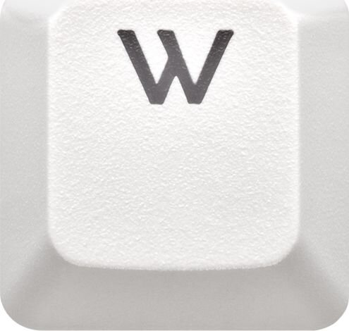 Nakładki na klawisze CORSAIR PBT Double-shot Pro Keycaps Biały