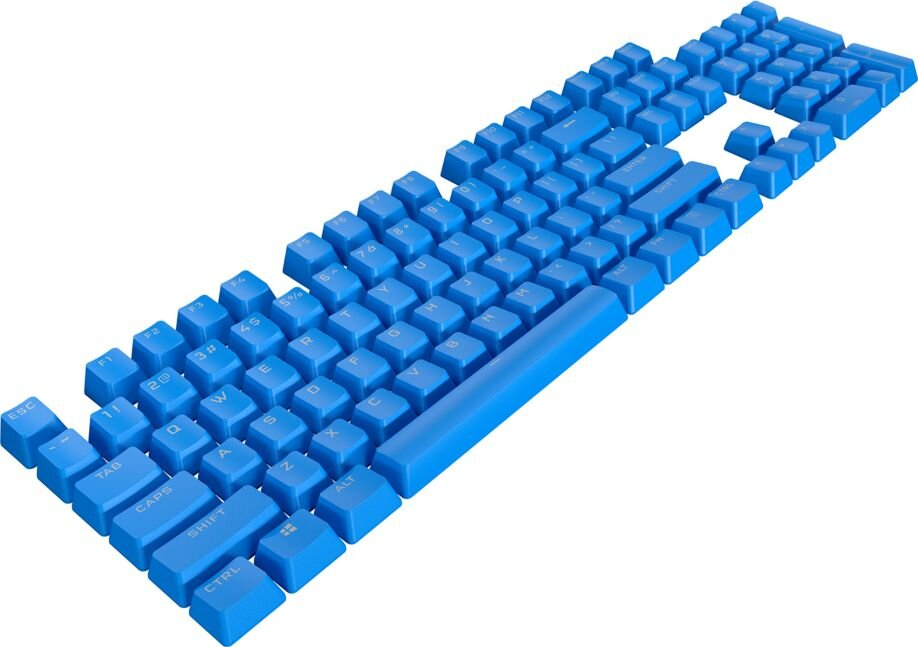 Nakładki na klawisze CORSAIR PBT Double-shot Pro Keycaps Niebieski