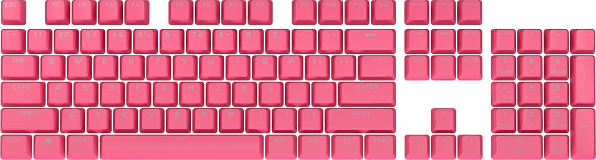 Nakładki na klawisze CORSAIR PBT Double-shot Pro Keycaps Różowy